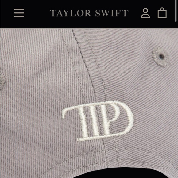 The Tortured Poets Department Gray Dad Hat - Picture 5 of 8